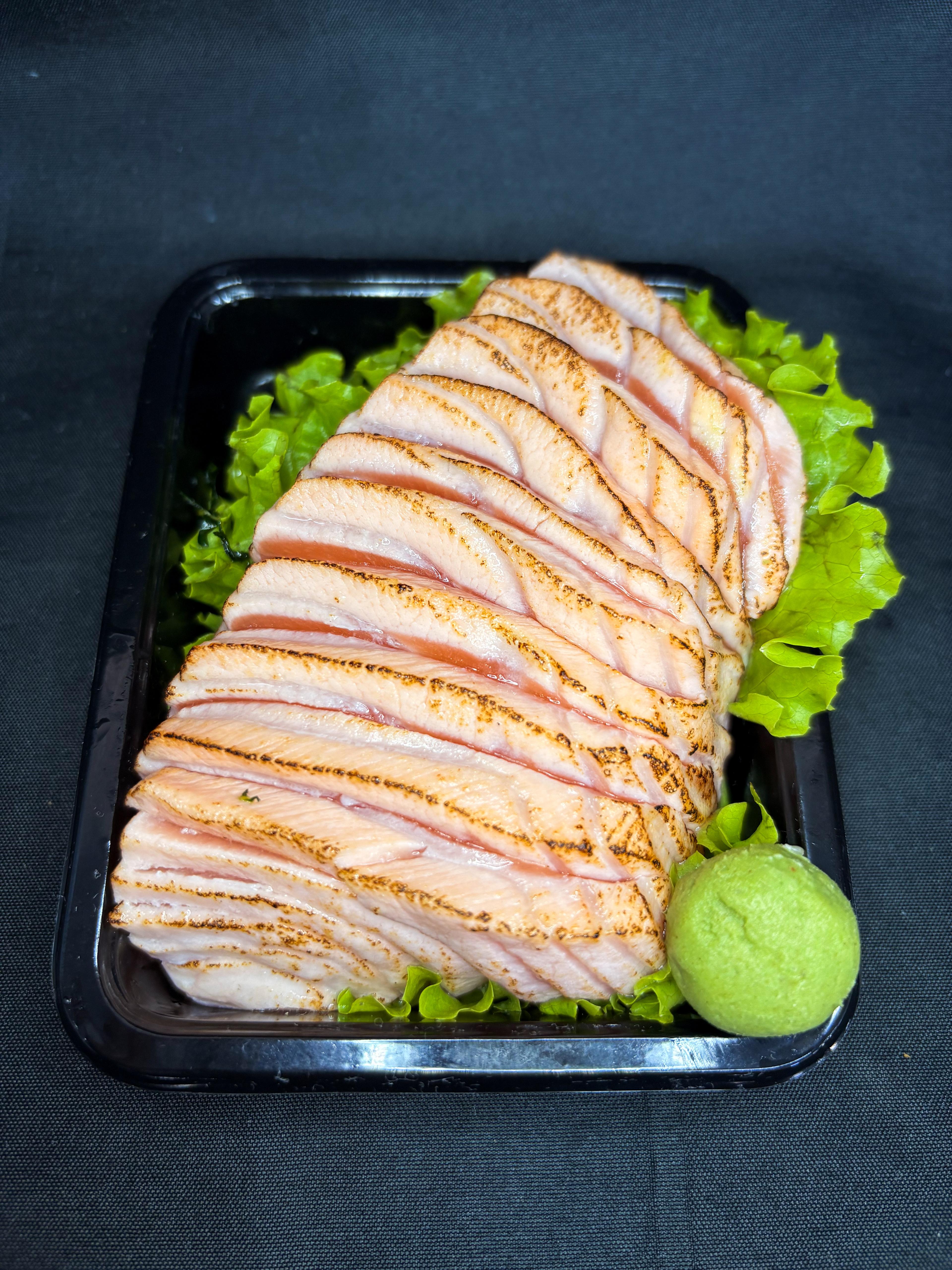 Sashimi de Salmão Maçaricado